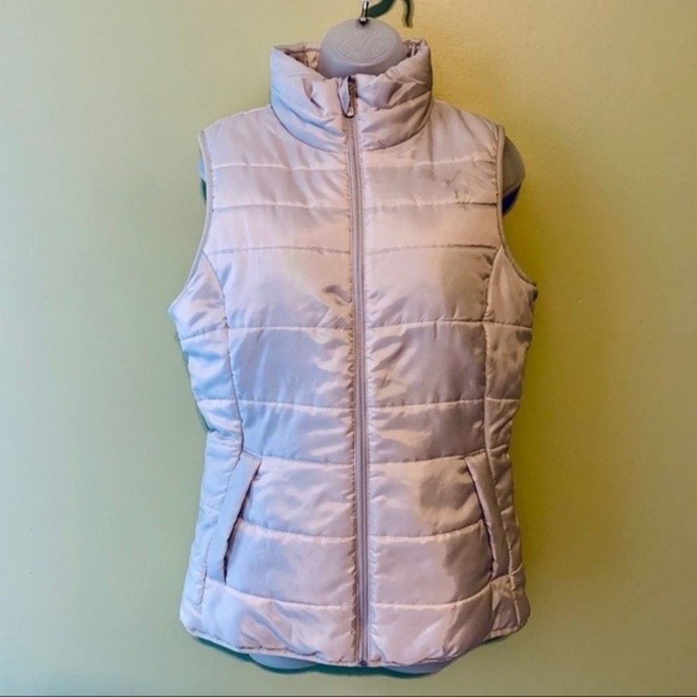 Puma Padded Silver Vest, Size Small